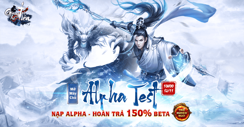 Giang Hồ Tu Tiên YGame chính thức ấn định Alpha Test